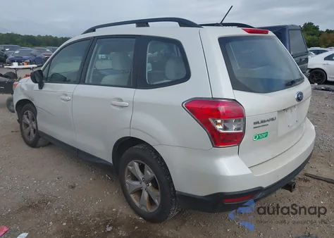 2015 Subaru Forester 2.5I from USA, damaged, VIN JF2SJABC8FH818980